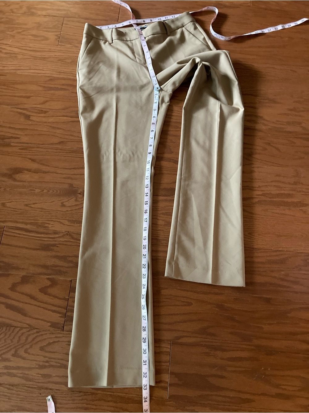 Express Columnist Barely Boot Pants Size 8R - Picture 10 of 11